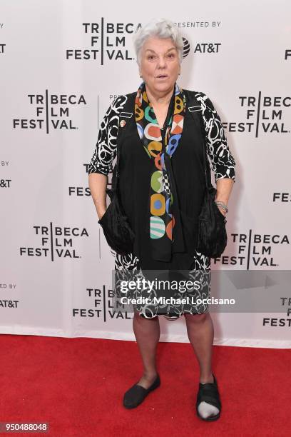 Tyne Daly attends the screening of "Every Act of Life" during the 2018 Tribeca Film Festival at SVA Theatre on April 23, 2018 in New York City.