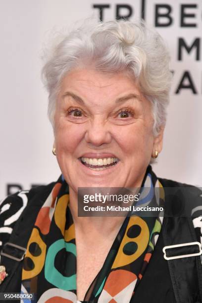 Tyne Daly attends the screening of "Every Act of Life" during the 2018 Tribeca Film Festival at SVA Theatre on April 23, 2018 in New York City.