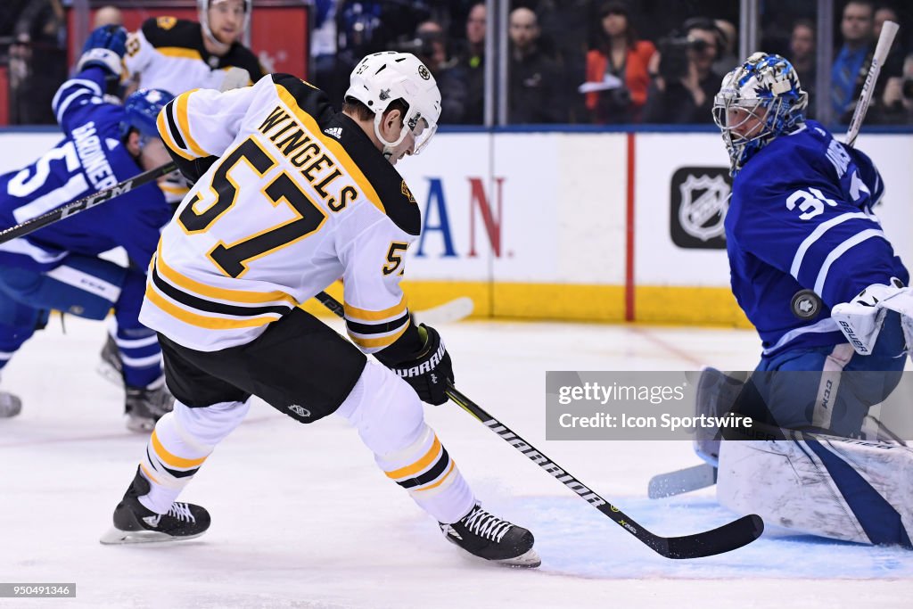 NHL: APR 23 Stanley Cup Playoffs First Round Game 6 - Bruins at Maple Leafs