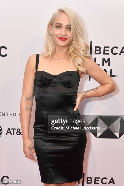 Jemima Kirke attends the screening of "Untogether" during the 2018 Tribeca Film Festival at SVA Theatre on April 23, 2018 in New York City.