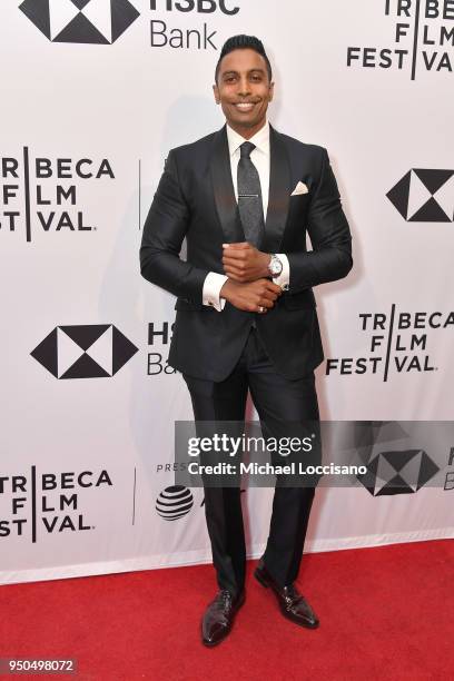 Prakash Amritraj attends the screening of "Untogether" during the 2018 Tribeca Film Festival at SVA Theatre on April 23, 2018 in New York City.