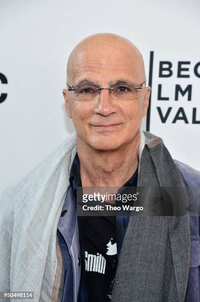 Jimmy Iovine attends "Horses: Patti Smith and Her Band" - 2018 Tribeca Film Festivalat Beacon Theatre on April 23, 2018 in New York City.