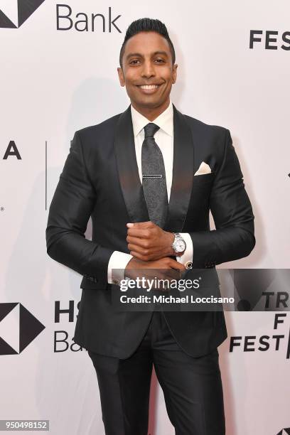 Prakash Amritraj attends the screening of "Untogether" during the 2018 Tribeca Film Festival at SVA Theatre on April 23, 2018 in New York City.