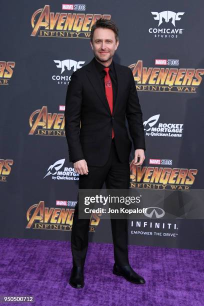 Chris Hardwick attends the premiere of Disney and Marvel's 'Avengers: Infinity War' on April 23, 2018 in Los Angeles, California.