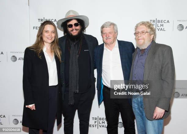 Director Sophie Huber, Don Was, Geoffrey Kempin and Michael Cuscuna attend the "Blue Note Records: Beyond the Notes" screening during the 2018...