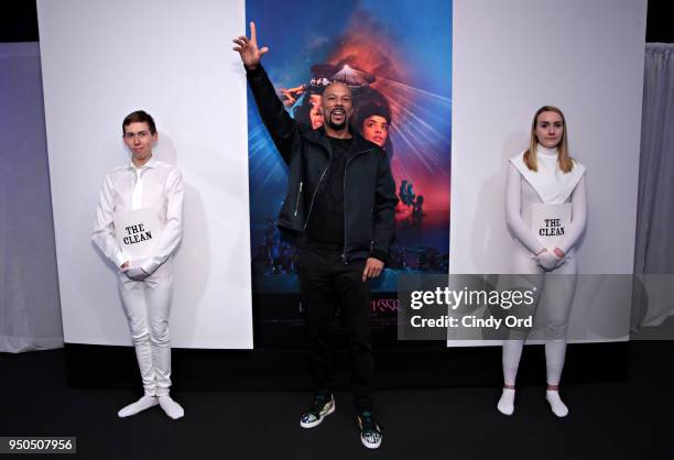 Recording artist/ actor Common attends the "Dirty Computer" screening at The Film Society of Lincoln Center, Walter Reade Theatre on April 23, 2018...