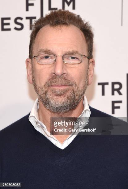 Edgar Bronfman Jr. Attends the screening of 'Every Act of Life' during the 2018 Tribeca Film Festival at SVA Theater on April 23, 2018 in New York...