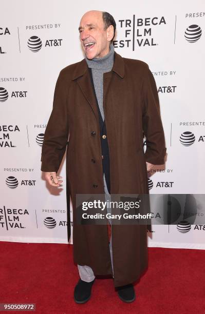 Actor F. Murray Abraham attends the screening of 'Every Act of Life' during the 2018 Tribeca Film Festival at SVA Theater on April 23, 2018 in New...