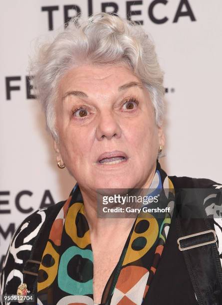 Actress Tyne Daly attends the screening of 'Every Act of Life' during the 2018 Tribeca Film Festival at SVA Theater on April 23, 2018 in New York...