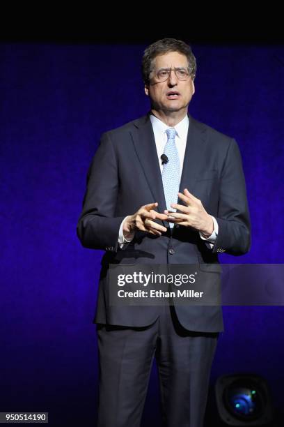 Sony Pictures Entertainment Motion Picture Group Chairman Tom Rothman speaks onstage during the CinemaCon 2018 Gala Opening Night Event: Sony...