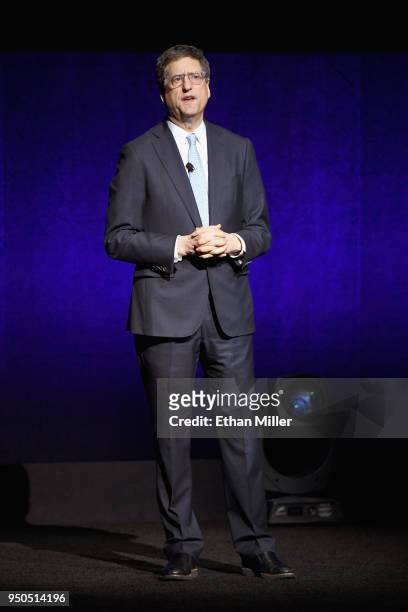 Sony Pictures Entertainment Motion Picture Group Chairman Tom Rothman speaks onstage during the CinemaCon 2018 Gala Opening Night Event: Sony...