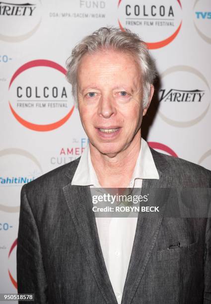 Writer/director Philippe Le Guay arrives for opening night of the 2018 COLCOA French Film Festival, April 23, 2018 at the Directors Guild of America...