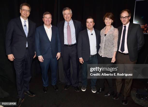 Chairman of Sony Pictures Entertainment's Motion Picture Group, Tom Rothman, Chairman and CEO of the Motion Picture Association of America Charles...