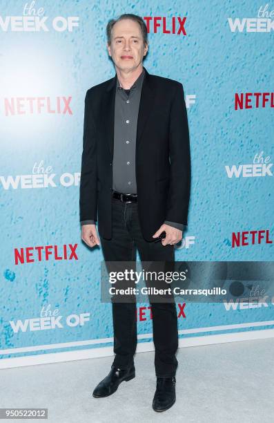 Actor Steve Buscemi attends 'The Week Of' New York Premiere at AMC Loews Lincoln Square on April 23, 2018 in New York City.