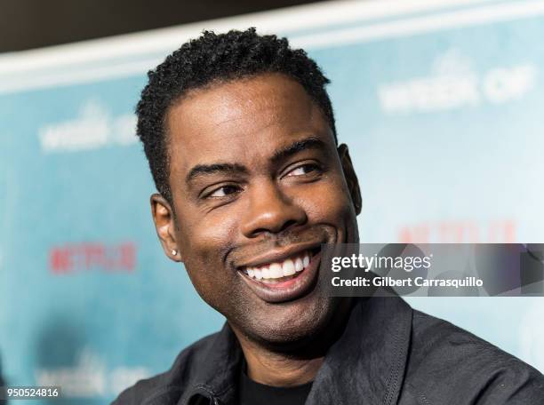 Comedian/ actor Chris Rock attends 'The Week Of' New York Premiere at AMC Loews Lincoln Square on April 23, 2018 in New York City.