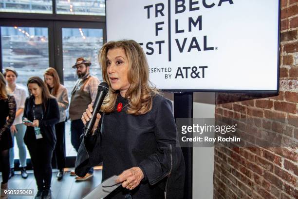 Paula Weinstein attends the producers reception during the 2018 Tribeca Film Festival at 287 Gallery on April 23, 2018 in New York City.