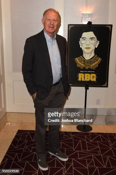 Ed Begley Jr. Attends the Los Angeles Special Screening of RBG on April 23, 2018 in Los Angeles, California.