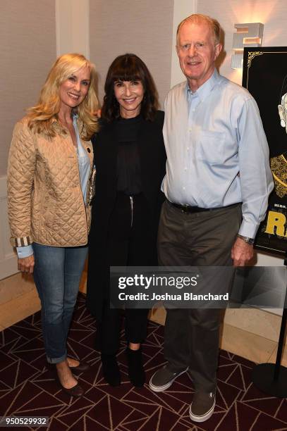 Rachelle Carson-Begley, Mary Steenburgen and Ed Begley Jr. Attend the Los Angeles Special Screening of RBG on April 23, 2018 in Los Angeles,...