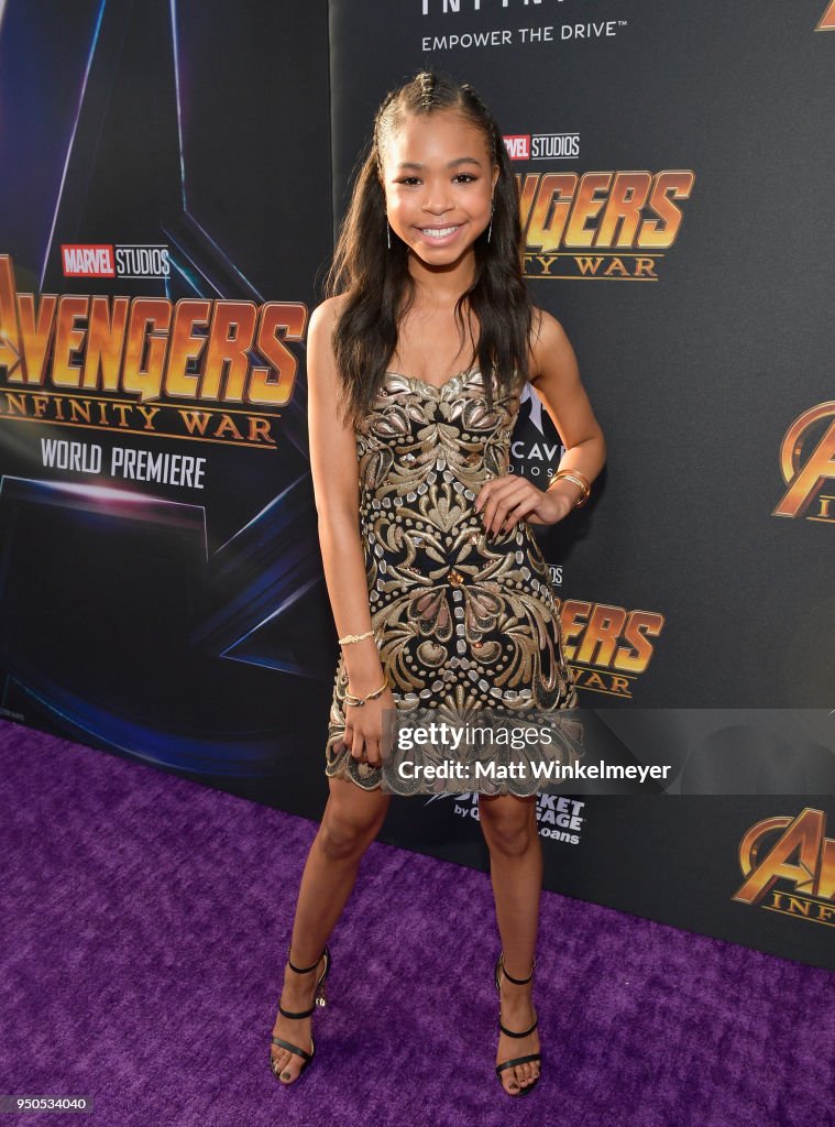 Actor Navia Robinson Attends The Los Angeles Global Premiere For actor-navia-robinson-attends-the-los-angeles-global-premiere-for
