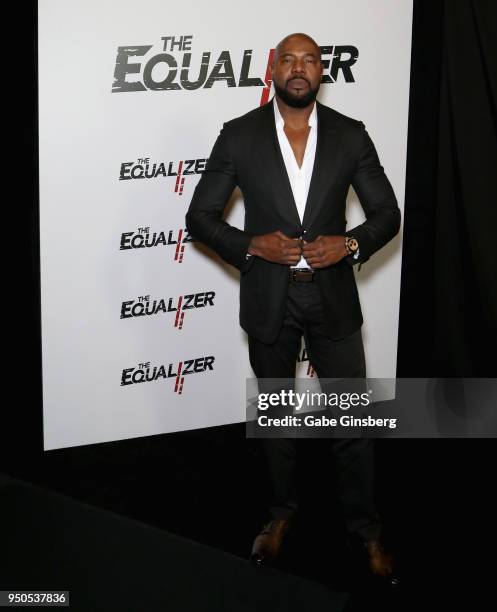 Director Antoine Fuqua attends the CinemaCon 2018 Gala Opening Night Event: Sony Pictures Highlights its 2018 Summer and Beyond Films at The...