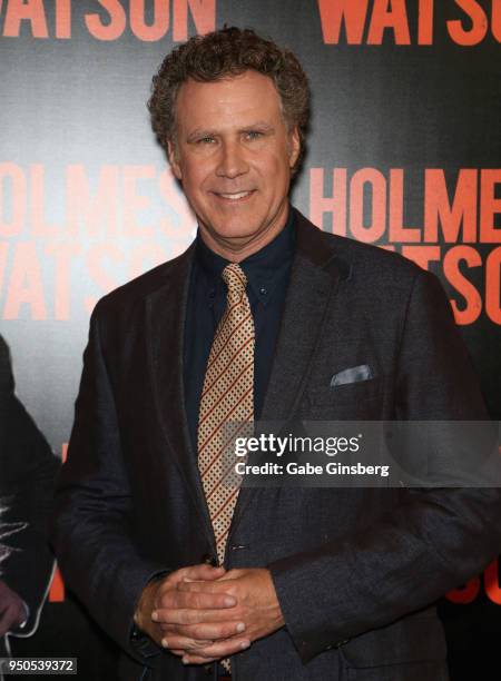 Actor Will Ferrell attends the CinemaCon 2018 Gala Opening Night Event: Sony Pictures Highlights its 2018 Summer and Beyond Films at The Colosseum at...