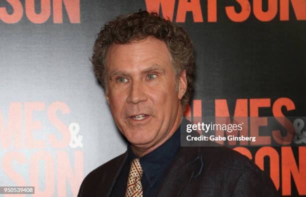 Actor Will Ferrell attends the CinemaCon 2018 Gala Opening Night Event: Sony Pictures Highlights its 2018 Summer and Beyond Films at The Colosseum at...