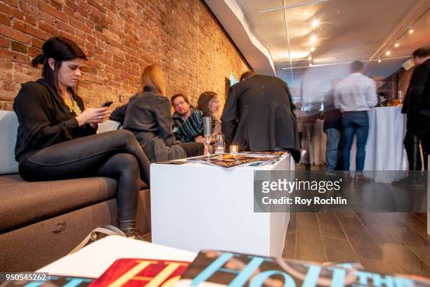 General Atmosphere during the producers reception during the 2018 Tribeca Film Festival at 287 Gallery on April 23, 2018 in New York City.