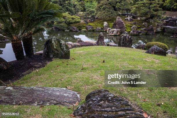 Ninomaru Garden at Nijojo - Ninomaru garden was designed by the landscape architect and garden designer Kobori Enshu and is next to Ninomaru Palace...