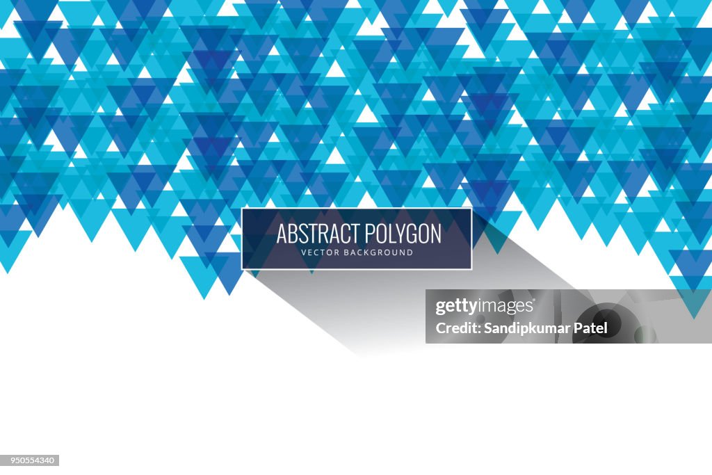 Abstract Modern Background Triangular Shape Abstract Blue Triangle Modern Background High-Res Vector Graphic ...