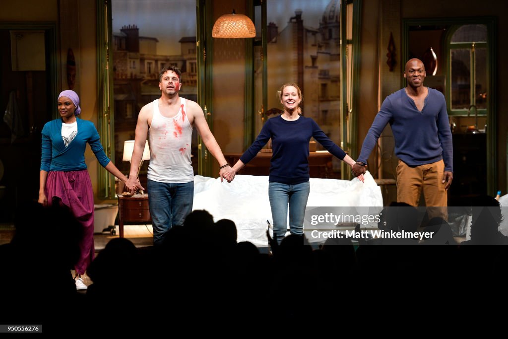 Pasadena Playhouse Presents Opening Night Of "Belleville" - Curtain Call