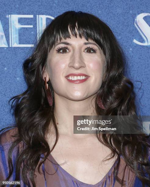 Actress Kendal Hartse attends the opening night after party for "Summer: The Donna Summer Musical" Broadway at New York Marriott Marquis Hotel on...