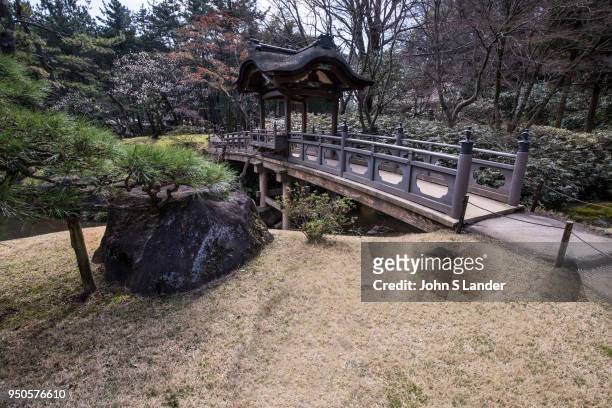 Sankeien Bridge - Once the private domain of the silk baron Hara Sankei, one of Japans most exquisite gardens was opened to the public in 1904. Hara...
