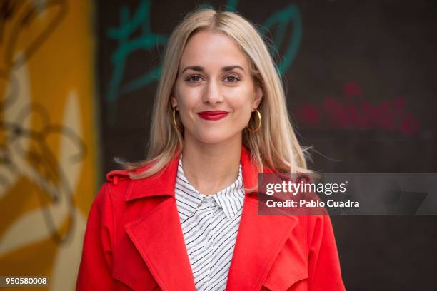 Spanish actress Silvia Alonso attends the 'Hacerse Mayor Y Otros Problemas' photocall on April 24, 2018 in Madrid, Spain.