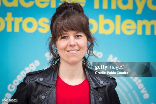 Spanish writer and director Clara Martinez Lazaro attends the 'Hacerse Mayor Y Otros Problemas' photocall on April 24, 2018 in Madrid, Spain.