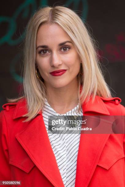 Spanish actress Silvia Alonso attends the 'Hacerse Mayor Y Otros Problemas' photocall on April 24, 2018 in Madrid, Spain.