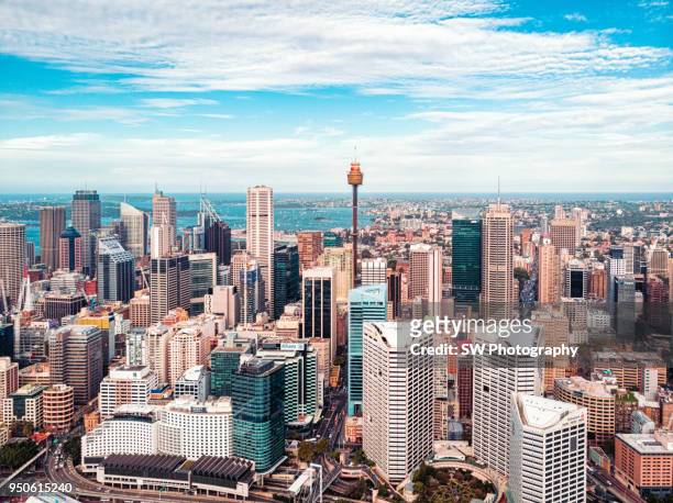 sydney downtown - sydney stock pictures, royalty-free photos & images