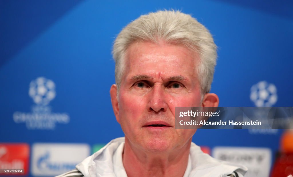 Bayern Muenchen Training And Press Conference