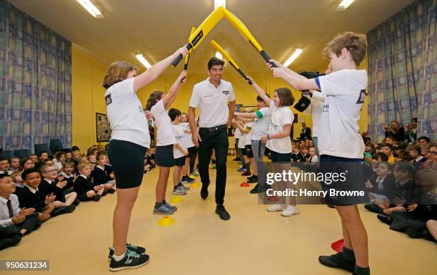 Alastair Cook at the launch of Yorkshire Tea National Cricket Week with cricket charity, Chance to Shine on April 24, 2018 in Tunbridge Wells,...