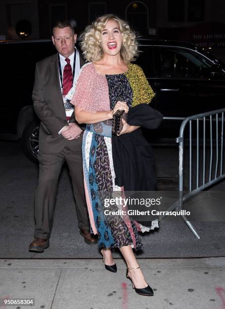 Actress Lola Kirke arriving to the screening of 'Untogether' during the 2018 Tribeca Film Festival at SVA Theatre on April 23, 2018 in New York City.