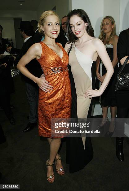 Brittany Murphy and Rose McGowan