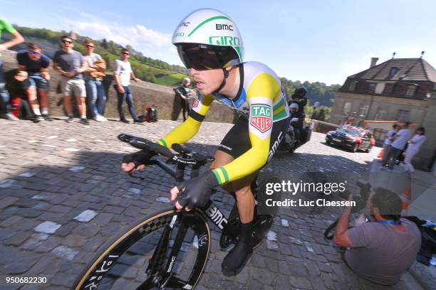 Rohan Dennis of Australia and BMC Racing Team / during the 72nd Tour de Romandie 2018, Prologue a 4km individual time trial stage from Fribourg to...