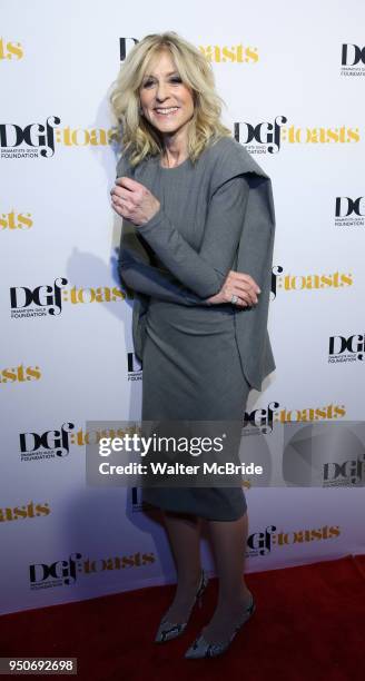 Judith Light attends the Dramatists Guild Foundation toast to Stephen Schwartz with a 70th Birthday Celebration Concert at The Hudson Theatre on...