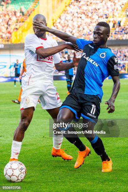 Lazar Markovic forward of RSC Anderlecht and Anthony Limbombe forward  News Photo - Getty Images