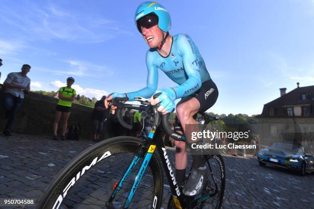 Jesper Hansen of Denmark and Astana Pro Team / during the 72nd Tour de Romandie 2018, Prologue a 4km individual time trial stage from Fribourg to...