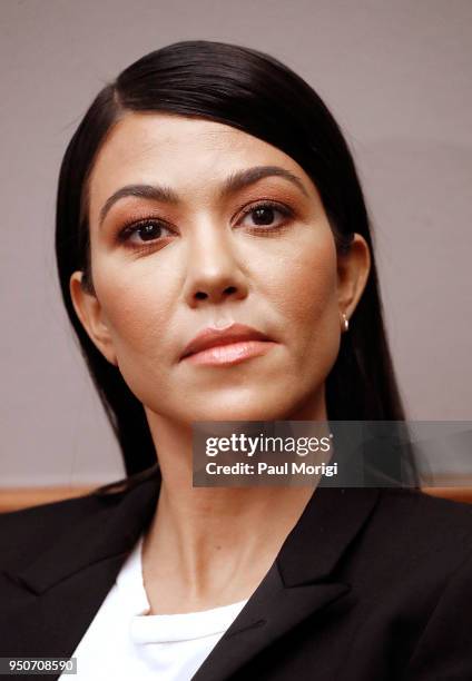 Reality TV-Star Kourtney Kardashian attends a briefing on Capitol Hill in support of bipartisan legislation aimed at reforming how the FDA regulates...