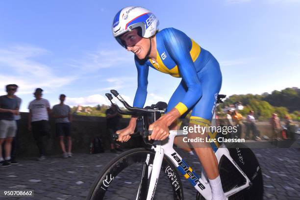 Tobias Ludvigsson of Sweden and Team Groupama-FDJ / during the 72nd Tour de Romandie 2018, Prologue a 4km individual time trial stage from Fribourg...
