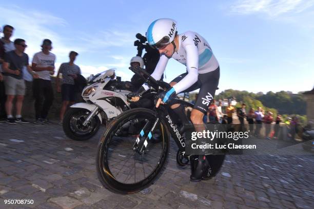 Geraint Thomas of Great Britain and Team Sky / during the 72nd Tour de Romandie 2018, Prologue a 4km individual time trial stage from Fribourg to...