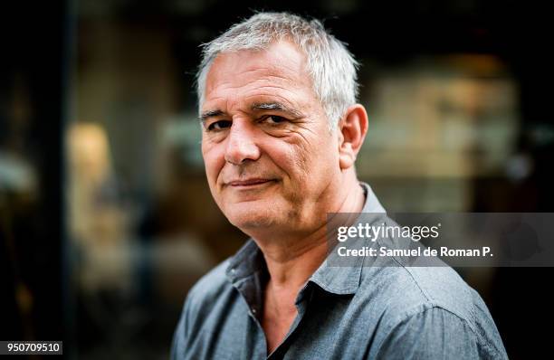 Laurent Cantet during a portrait session on April 24, 2018 in Madrid, Spain.