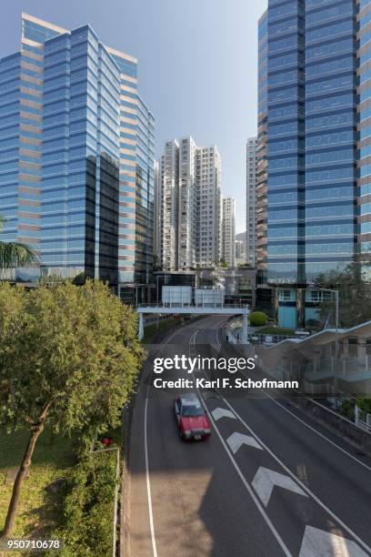 office towers, residential towers, taikoo shing condominium, private housing, district quarry bay, hong kong island, hong kong, china - taikoo shing photos et images de collection
