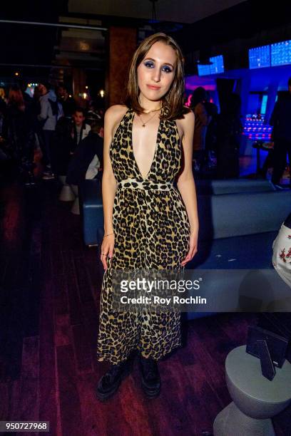Harley Quinn Smith attends the SAG Indie Cast Party - 2018 Tribeca Film Festival at Lucky Strike on April 23, 2018 in New York City.